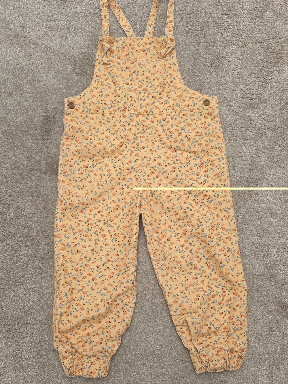 Cottagecore Vintage Nwot Boutique Farm Prairie Wren James Ditsy Floral Overall
